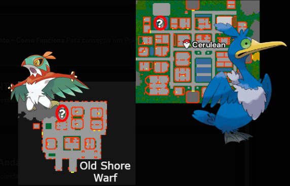 Cerulean e Old Shore Warf