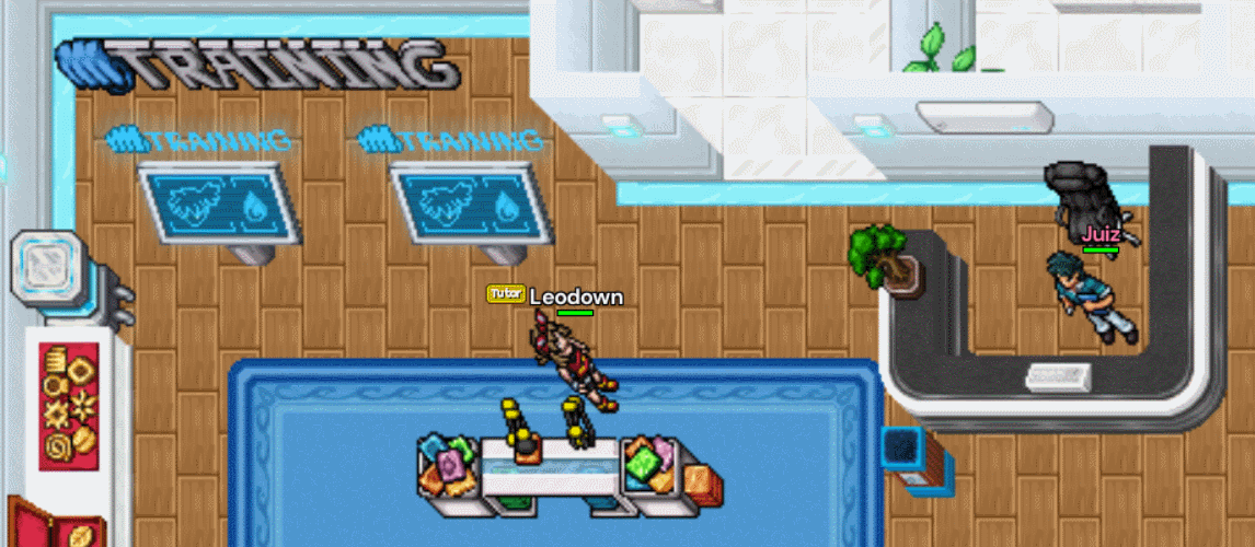 Localização da sala de Training