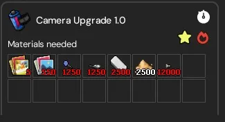 Camera Upgrade 2.0